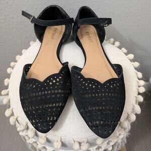 Charlotte Russe bamboo Eyelet Ballet flat